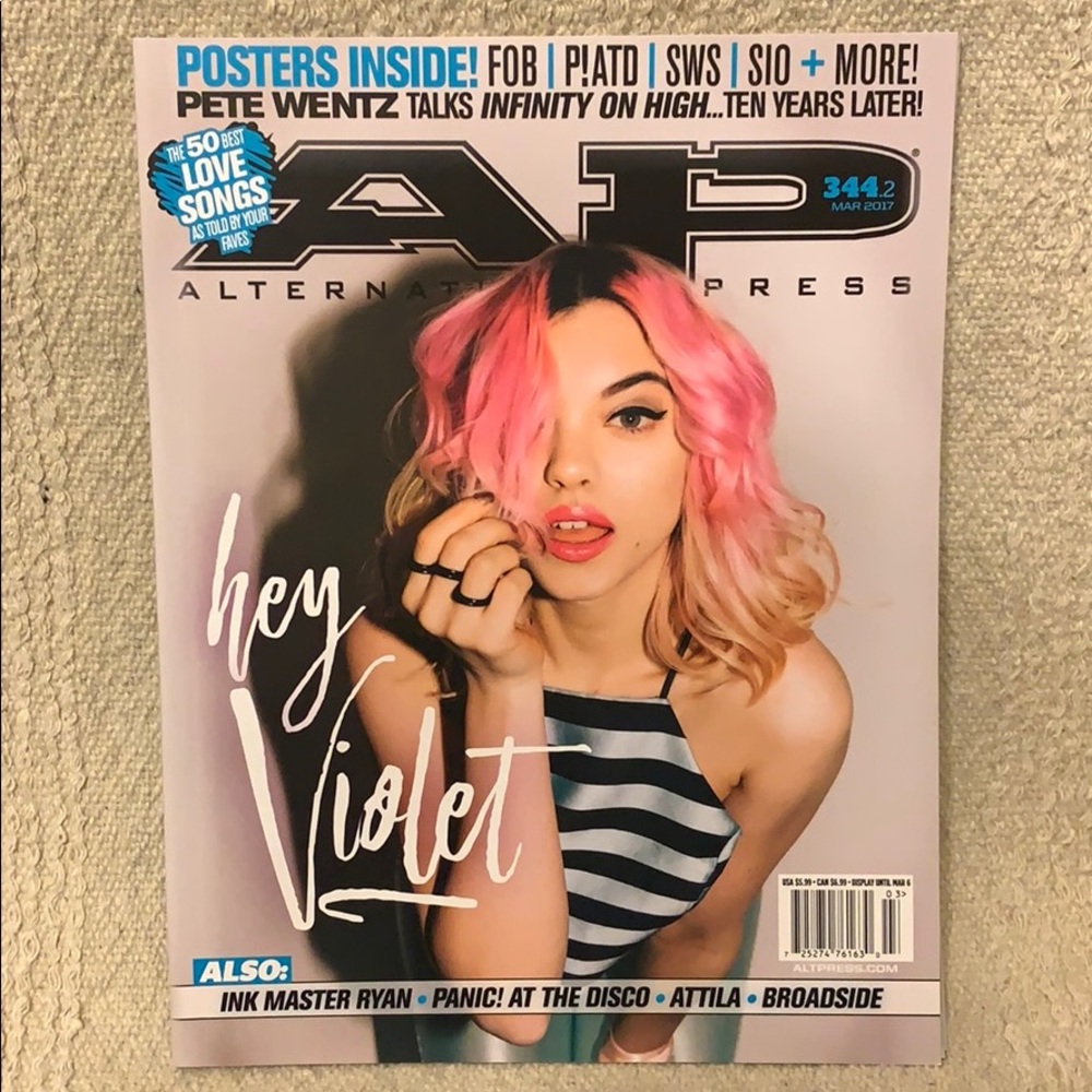 Alternative Press Magazine March 2017 Hey Violet
